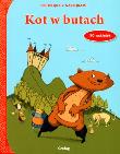 Kot w butach. Historyjka z naklejkami. Autor: TANIA KSIAZKA. Dadada.pl Okładka książki Kot w butach. Historyjka z naklejkami