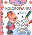 Mała dziewczynka kolorowanka - Lola.. Autor: Beaumont Emilie, Beaumont Emilie. Belineau Nathalie., Rene Brassart. Dadada.pl Okładka książki Mała dziewczynka kolorowanka - Lola.