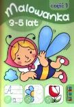 Okładka książki Malowanka 3-5 lat cz. 1 LITERKA