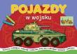 Malowanki - Pojazdy w wojsku. Autor:   Praca zbiorowa. Dadada.pl Okładka książki Malowanki - Pojazdy w wojsku