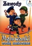 Okładka książki Malowanki wodą. Zawody - Strażak