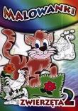 Okładka książki Malowanki Zwierzęta część 2 LIWONA
