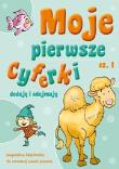 Moje pierwsze cyferki cz.1 Dodaję i odejmuję. Autor: Sabak Agnieszka. Dadada.pl Okładka książki Moje pierwsze cyferki cz.1 Dodaję i odejmuję