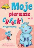 Moje pierwsze cyferki cz.2 Dodaję i odejmuję. Autor: Sabak Agnieszka. Dadada.pl Okładka książki Moje pierwsze cyferki cz.2 Dodaję i odejmuję