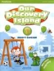 Our Discovery Island 1 WB wariant łagodny LONGMAN. Autor: Leone Dyson, Katarzyna Pogłodzińska, Tessa Lochowski. Dadada.pl Okładka książki Our Discovery Island 1 WB wariant łagodny LONGMAN