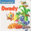 Owady Świat zwierząt. Autor: Dorota Skwark. Dadada.pl Okładka książki Owady Świat zwierząt