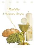 Okładka książki Pamiątka Pierwszej Komunii Świętej - biała