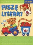 Okładka książki Piszę literki 5-6 lat LITERKA