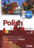 Polski w 4 tyg. - Angielski level 2 audioREA. Autor: Kowalska Marzena. Dadada.pl Okładka książki Polski w 4 tyg. - Angielski level 2 audioREA