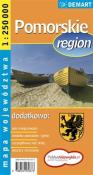 Okładka książki Pomorskie. Region. Mapa województwa