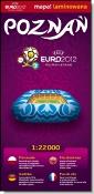 Okładka książki Poznań 1:22 000 Euro 2012 plan miasta