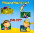 Okładka książki Przeciwieństwa, kolory