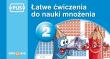 PUS Łatwe ćwiczenia do nauki mnożenia 2. Autor: Małgorzata Chromiak. Dadada.pl Okładka książki PUS Łatwe ćwiczenia do nauki mnożenia 2