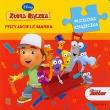 Puzzlowa książeczka. Maniek Złota Rączka. Autor: Tomala Jolanta. Dadada.pl Okładka książki Puzzlowa książeczka. Maniek Złota Rączka