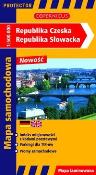 Okładka książki Republika Czeska Republika Słowacka mapa samochodowa