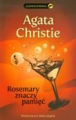 Rosemary znaczy pamięć. Autor: Agatha Christie. Dadada.pl Okładka książki Rosemary znaczy pamięć