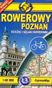 Okładka książki Rowerowy Poznań ścieżki i szlaki rowerowe