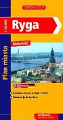 Okładka książki Ryga plan miasta