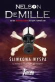 Śliwkowa wyspa. Autor: DeMille Nelson. Dadada.pl Okładka książki Śliwkowa wyspa