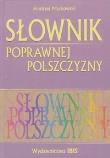 Okładka książki Słownik poprawnej polszczyzny TW Ibis