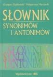 Słownik synonimów i antonimów TW Ibis. Autor: Dąbkowski Grzegorz, Marcjanik Małgorzata. Dadada.pl Okładka książki Słownik synonimów i antonimów TW Ibis