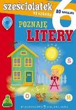 Okładka książki Sześciolatek na szóstkę. Poznaję litery