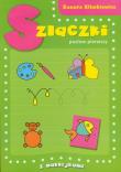 Szlaczki. Poziom pierwszy z naklejkami. Autor: Danuta Klimkiewicz. Dadada.pl Okładka książki Szlaczki. Poziom pierwszy z naklejkami