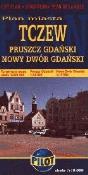 Okładka książki Tczew. Pruszcz Gdański. Nowy Dwór Gdański. Plan miasta  1:10 000