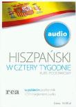 Okładka książki W 4 tygodnie  hiszpański biały audio REA
