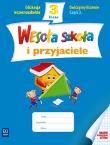 Wesoła szkoła i przyjaciele 3/3 ćw. liczenie WSiP. Autor: Hanisz Jadwiga. Dadada.pl Okładka książki Wesoła szkoła i przyjaciele 3/3 ćw. liczenie WSiP