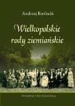 Okładka książki Wielkopolskie rody ziemiańskie