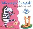 Okładka książki Wierszyki i zagadki dla przedszkolnej 2