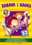 Okładka książki Zabawa i nauka (poziom: 5 lat) +32 naklejki Greg