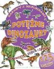 Okładka książki Zabawy z naklejkami. Potężne dinozaury