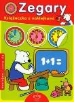Okładka książki Zegary książeczka z naklejkami