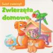 Zwierzęta domowe Świat zwierząt. Autor: Dorota Skwark. Dadada.pl Okładka książki Zwierzęta domowe Świat zwierząt