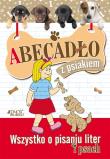 Abecadło z psiakiem. Autor: Dorota Skwark. Dadada.pl Okładka książki Abecadło z psiakiem