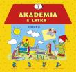 Akademia 5-latka zeszyt A. Autor: Krassowska Dorota. Dadada.pl Okładka książki Akademia 5-latka zeszyt A