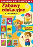Akademia przedszk. Zabawy edukacyjne w przedszk.. Autor: Paruszewska Joanna, Pawlicka Kamila, Pruchnicki Krystian. Dadada.pl Okładka książki Akademia przedszk. Zabawy edukacyjne w przedszk.