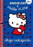 Okładka książki Angielski z Hello Kitty. Moje naklejanki 4+