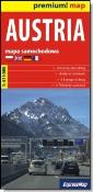 Okładka książki Austria - mapa samochodowa 1:475 000 karton
