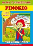 Bajka z naklejkami - Pinokio Literat. Autor: Pruchnicki Krystian. Dadada.pl Okładka książki Bajka z naklejkami - Pinokio Literat