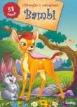 Okładka książki Bambi. Historyjka z naklejkami