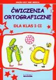 Okładka książki Ćwiczenia ortograficzne dla klas I-II   Ń-Ci