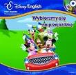 Disney English Klub Przyjaciół Myszki Miki Wybierzmy się na przejażdżkę. Autor: Chuck Wilson. Dadada.pl Okładka książki Disney English Klub Przyjaciół Myszki Miki Wybierzmy się na przejażdżkę
