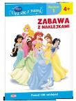 Okładka książki Disney ucz się z nami. Księżniczka. Zabawa z nakl.