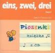 Okładka książki eins zwei drei 2 Piosenki Książka z płytą CD