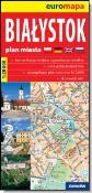 Okładka książki Euromapa Białystok. plan miasta 1:20 000