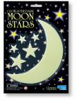 Okładka książki Gwiazdy i Księżyc - świecące naklejki 4M