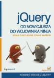 Okładka książki jQuery. Od nowicjusza do wojownika ninja